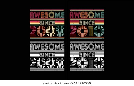 Awesome since 2009 to 2010,Vintage T shirt bundles .15th year old Vintage. 