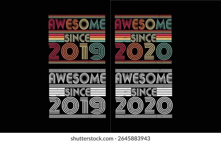 Awesome since 2019 to 2020,Vintage T shirt bundles .6 year old Vintage. 