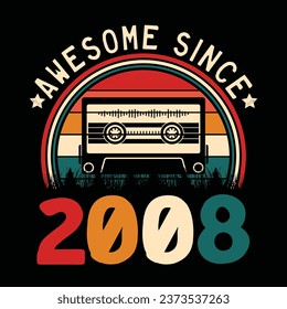 Increíble desde el 2028 Retro Sunset Cinta Cinta Cinta Cinta Camiseta Camiseta Camiseta Camiseta Camiseta Camiseta Camiseta Camiseta Camiseta Camiseta Camiseta Camiseta Camiseta Camiseta Vector De Pegamento