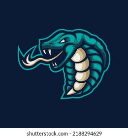 Awesome Snake Cobra Viper esport logo