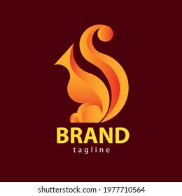 An awesome squirrel logo design, with a gradient logo style, this logo looks elegant and attractive. this logo fits your brand.