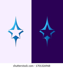 Awesome Star Premium Logo Vector