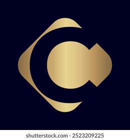 Awesome style C letter vector logo design