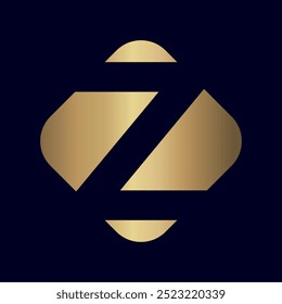 Awesome style Z letter vector logo design