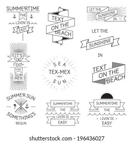 Awesome summer vector! Vintage and user friendly vector.  This vector was co-create by Vincent Locchi and Fontyou.