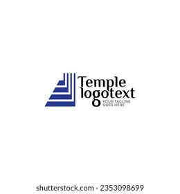 Diseño del logo de un templo impresionante 
