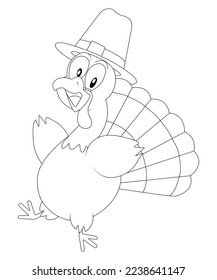 awesome Thanksgiving Coloring page for kids