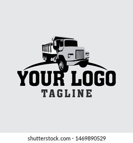 awesome Transportation truck logo vector