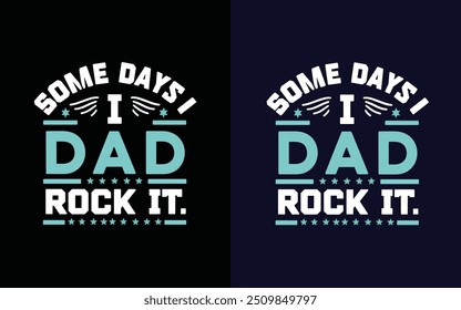 Awesome Trendy Creative Father Typographic T-shirt Design for free download.