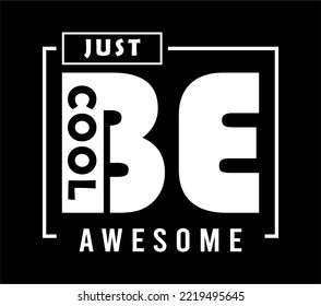 Awesome typography design vector for print t-shirt