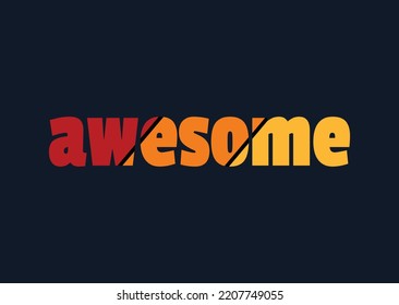Awesome typography design,funny typography t shirt 