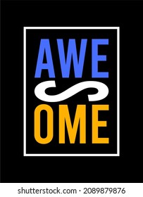 awesome typography for print t shirt