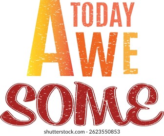 Awesome typography t shirt design