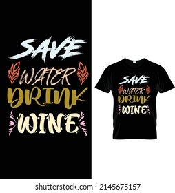  awesome typography t-shirt design template.
