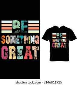 Tolle typografische T-Shirt Design Vorlage !