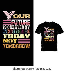 awesome typography t-shirt design template !