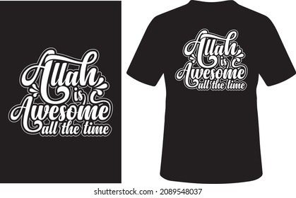 Awesome Typography Unique t-shirt Design