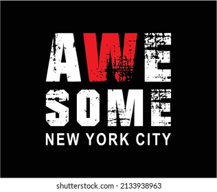 Diseño de camisetas vectoriales de tipografía impresionante 
