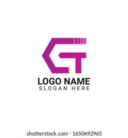 Awesome unique letter logo, G letter logo vector template design for company