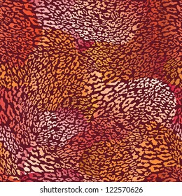 awesome vector animal seamless print