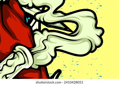 fondo abstracto de ilustración vectorial impresionante 