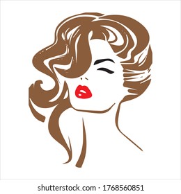 Awesome vector line art avatar