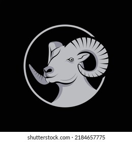 cabeza de arista del logotipo vectorial impresionante
