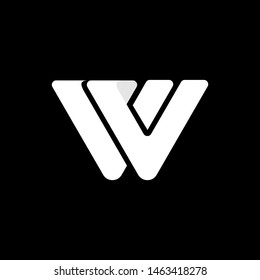 Awesome W initial logo design, logo for business