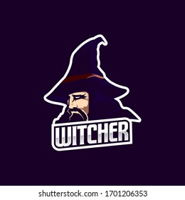 AWESOME WIZARD MASCOT VECTOR PREMIUM