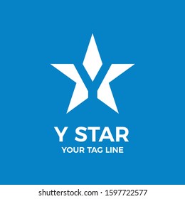 Awesome Y Star Symbol Icon Logo for your company