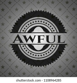  Awful black badge