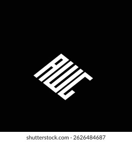AWG letter logo design on black background.  
AWG letter business logo design. 
AWG creative initials letter logo concept.