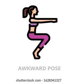 Awkward icon for website, application, printing, document, poster design, etc.