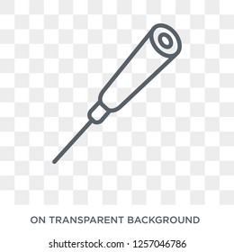 awl icon. awl design concept from Sew collection. Simple element vector illustration on transparent background.