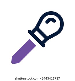 awl icon. vector dual tone icon for your website, mobile, presentation, and logo design.