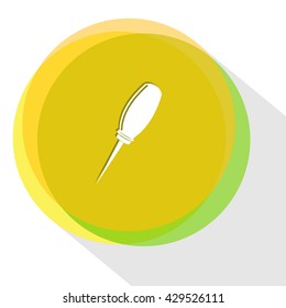 awl. Internet template. Vector icon.