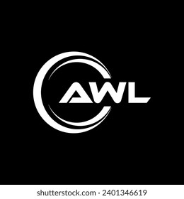 AWL Letter Logo Design, Inspiration for a Unique Identity. Modern Elegance and Creative Design. Watermark Your Success with the Striking this Logo.