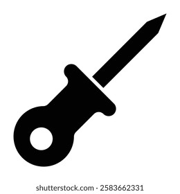 Awl Vector Glyph Icon Vector Design