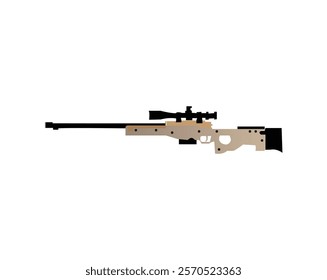AWM Gun Vector Free EPS Download