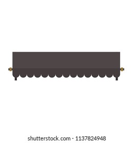 awning cartoon vector.