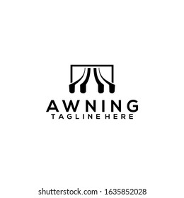 Awning Logo Design Vector Template