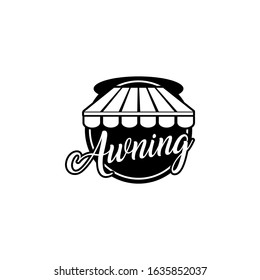 Awning Logo Design Vector Template