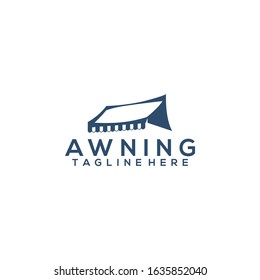 Awning Logo Design Vector Template