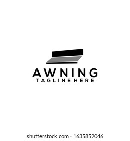 Awning Logo Design Vector Template