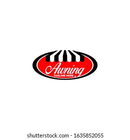 Awning Logo Design Vector Template