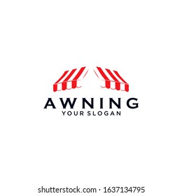 Awning Logo Design Vector Template