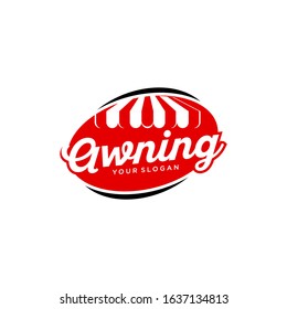 Awning Logo Design Vector Template