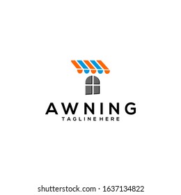 Awning Logo Design Vector Template