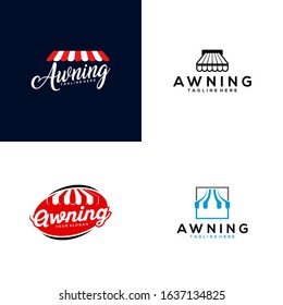 Awning Logo Design Vector Template