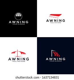 Awning Logo Design Vector Template